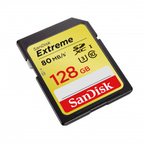 SanDisk Extreme SDXC 128GB bis zu 80 MB/Sek, Class 10, U3 Speicherkarte-22